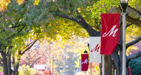 Academic Row at Muhlenberg College - Fall 2016