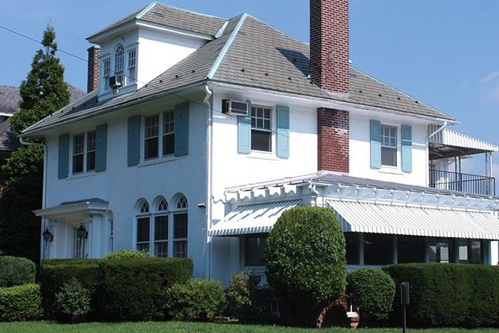 Exterior view of the multicultural center on Muhlenberg College campus.