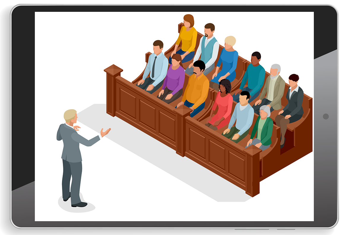 2021 Mock Trial Illustration