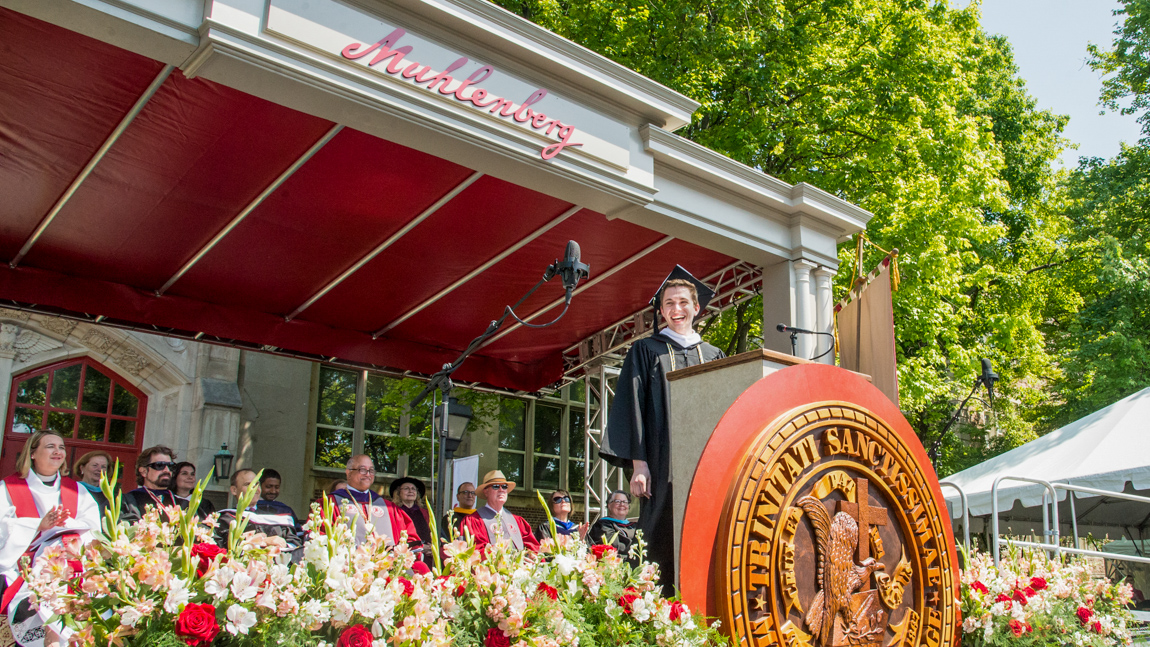 2019 Commencement - Student Speaker Evan Plaza