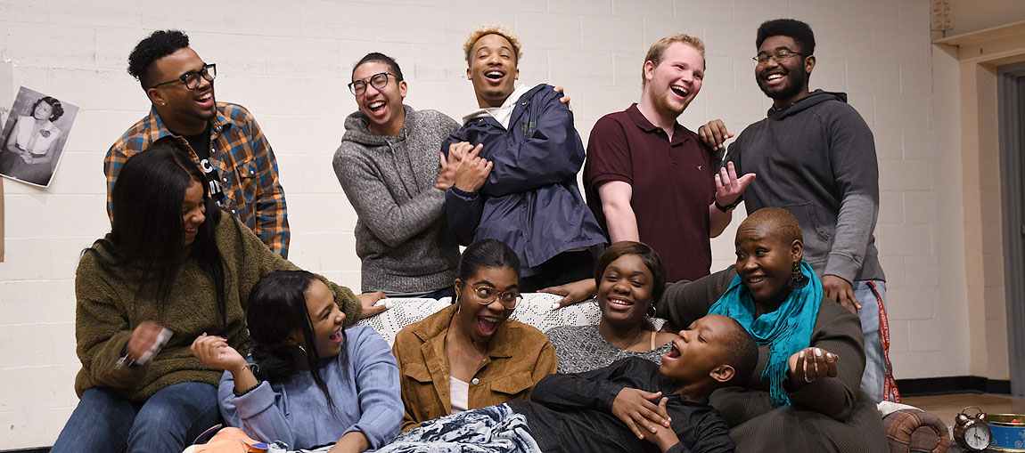 The cast of A Raisin in the Sun