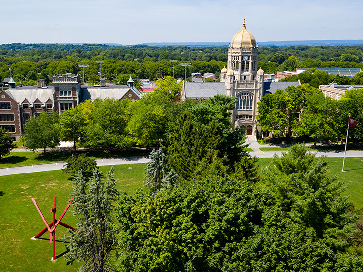 Haas College Center - Drone July 2020